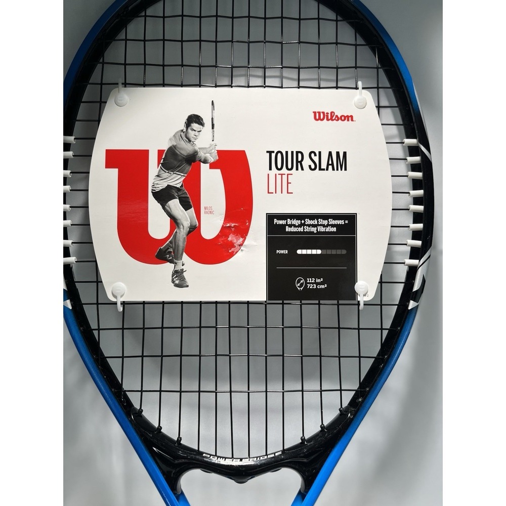 Wilson Tour Slam Lite Tennis Racket Size 3/4 3/8 Grip. New W/ Tags - Picture 3 of 7